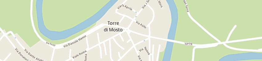 Mappa della impresa zulian renato a TORRE DI MOSTO