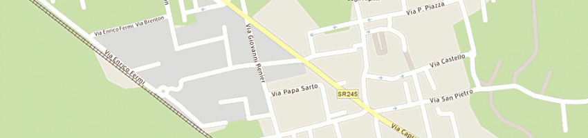 Mappa della impresa alberti giannino a CASTELLO DI GODEGO