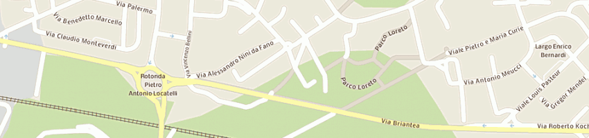 Mappa della impresa end di cordoni ettore e orisio barbara snc a BERGAMO