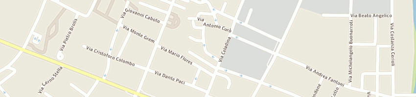 Mappa della impresa municipio circoscrizioni a BERGAMO