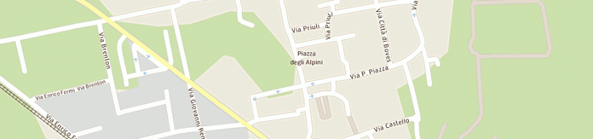 Mappa della impresa baze di baggio graziano e zerboni luca snc a CASTELLO DI GODEGO