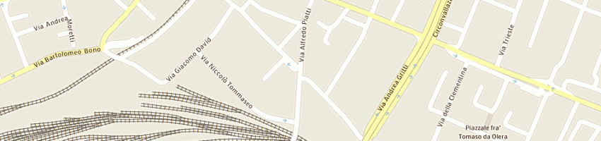 Mappa della impresa pasticceria flli bonzi snc di fabio e giuseppe bonzi a BERGAMO