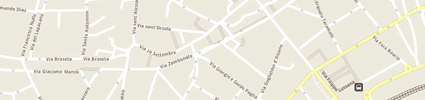 Mappa della impresa lady boutique (srl) a BERGAMO