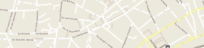 Mappa della impresa biffi boutique (spa) a BERGAMO