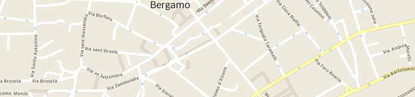 Mappa della impresa nessi porta nuova a BERGAMO