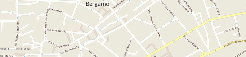 Mappa della impresa gar srl a BERGAMO
