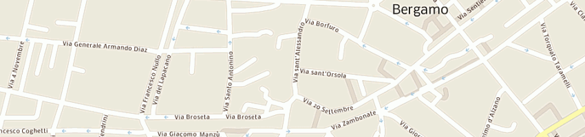 Mappa della impresa falgheri a BERGAMO
