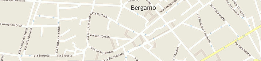 Mappa della impresa ponti cristian a BERGAMO