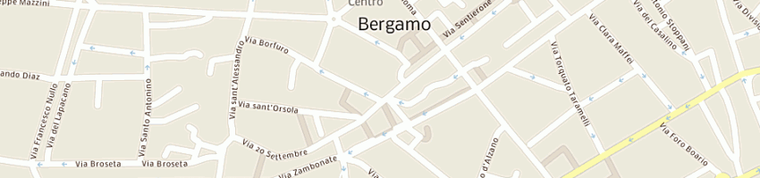Mappa della impresa ottica isnenghi sas di laura isnenghiec a BERGAMO