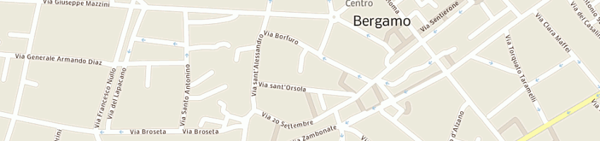 Mappa della impresa stefania a BERGAMO