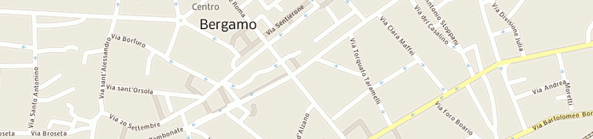 Mappa della impresa bipop carire spa a BERGAMO