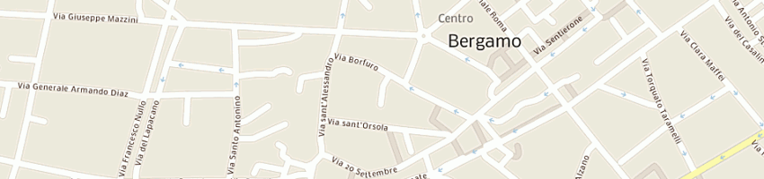 Mappa della impresa bob srl a BERGAMO