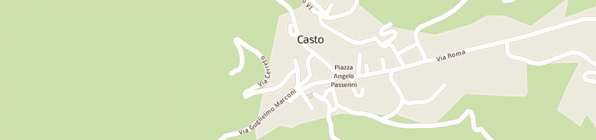 Mappa della impresa municipio a CASTO