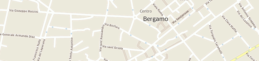 Mappa della impresa papagni guglielmo a BERGAMO
