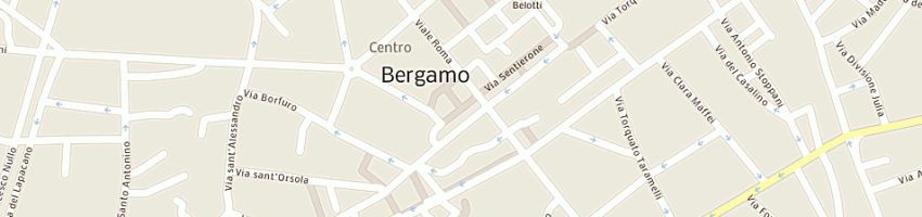 Mappa della impresa ornella bianchi srl a BERGAMO