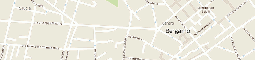 Mappa della impresa cartoleria sant'alessandro di signorelli maurizio a BERGAMO