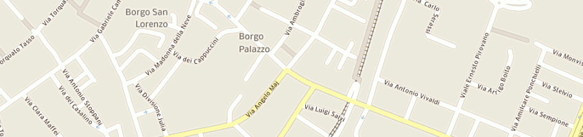 Mappa della impresa bar moderno di crippa pasqualina a BERGAMO