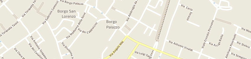 Mappa della impresa ristorante pizzeria arlecchino di previtali france a BERGAMO