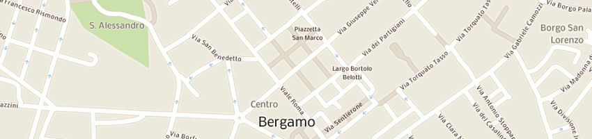 Mappa della impresa bianchi pietro a BERGAMO