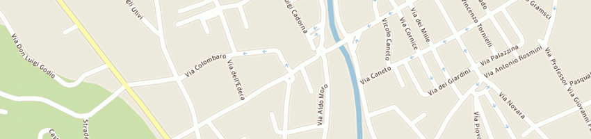 Mappa della impresa hotel ramoverde snc di tabarini carlo e c a BORGOMANERO