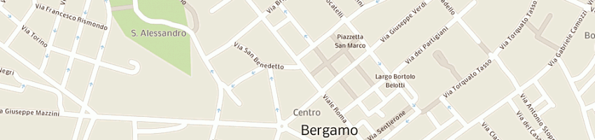 Mappa della impresa assiarea bergamo broker srl a BERGAMO
