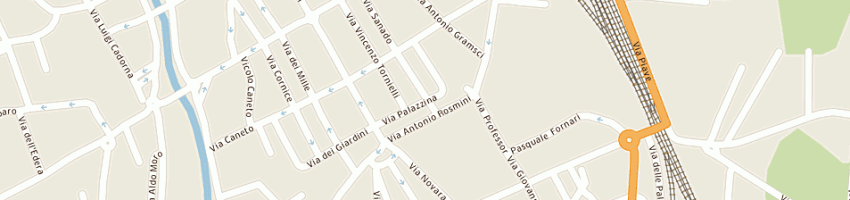 Mappa della impresa agenzia feeling di zoppis stefania a BORGOMANERO