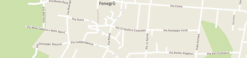 Mappa della impresa comune di fenegro' a FENEGRO 