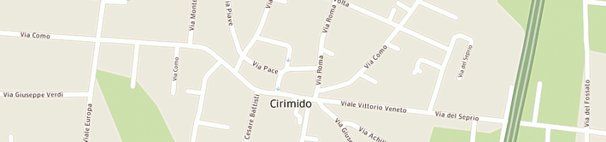 Mappa della impresa volonte' luciano e c (snc) a CIRIMIDO