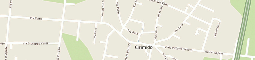 Mappa della impresa casa parrocchiale di cirimido a CIRIMIDO