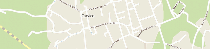 Mappa della impresa impresa di pulizie manzoni davide a CARVICO