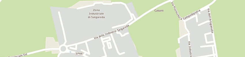 Mappa della impresa coima (srl) a SALGAREDA