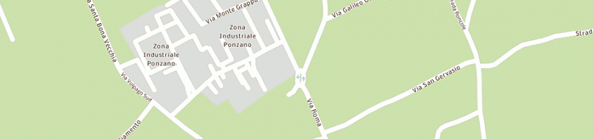 Mappa della impresa pizzeria stella mia di cencio giuseppe a PONZANO VENETO