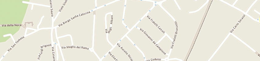 Mappa della impresa affitti e locazioni di masiello giacinto a BERGAMO