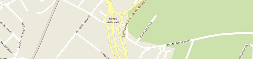 Mappa della impresa sted (srl) a BERGAMO