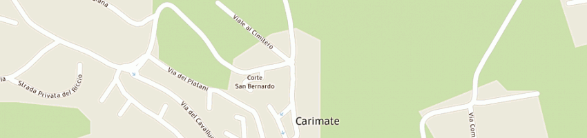 Mappa della impresa bar s maria a CARIMATE