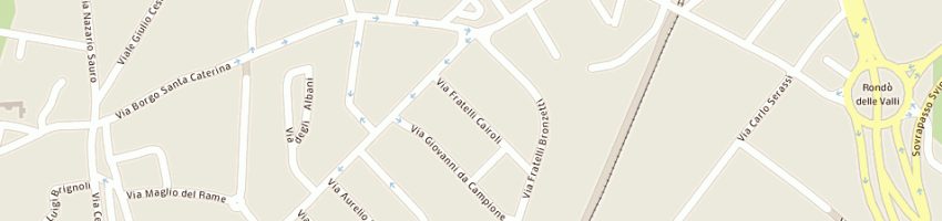 Mappa della impresa gabrieli-traversi studio di restauro snc a BERGAMO