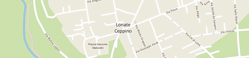 Mappa della impresa municipio a LONATE CEPPINO