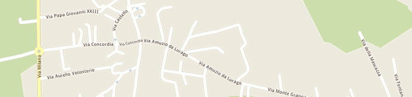 Mappa della impresa asilo infantile conte filippo e carolina rusca a LURAGO MARINONE