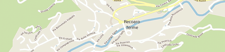 Mappa della impresa residenza vittorio emanuele a RECOARO TERME