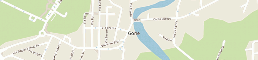 Mappa della impresa bar ponte a GORLE