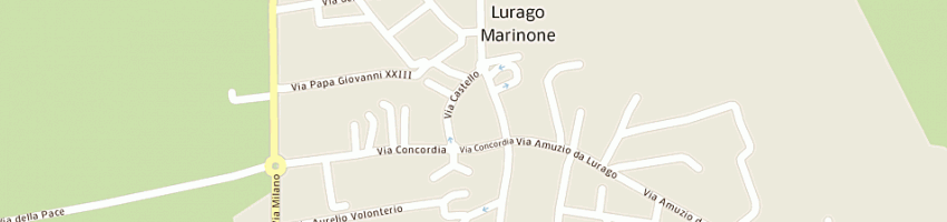 Mappa della impresa comune di lurago marinone a LURAGO MARINONE