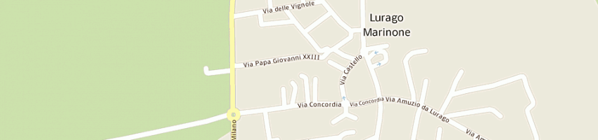 Mappa della impresa luravetri di masciocchi carlo a LURAGO MARINONE