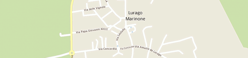 Mappa della impresa pagani giuseppe a LURAGO MARINONE