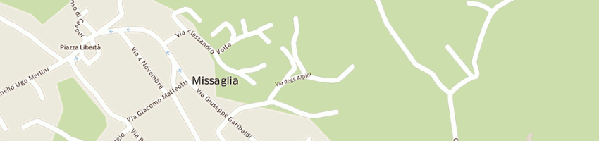 Mappa della impresa studio pizzol sante a MISSAGLIA