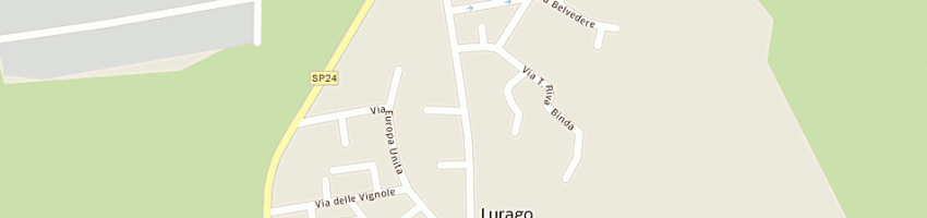 Mappa della impresa sill a LURAGO MARINONE