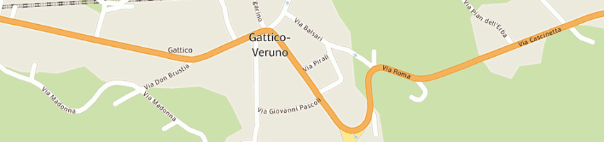 Mappa della impresa municipio a GATTICO
