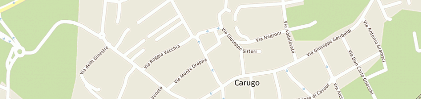 Mappa della impresa vergara cosimo a CARUGO