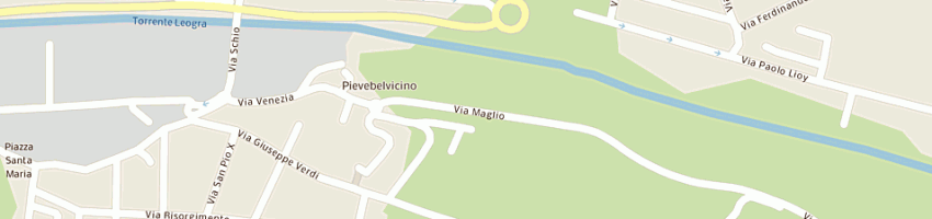 Mappa della impresa pronto giardino snc di de pretto diego e danzo alberto a TORREBELVICINO