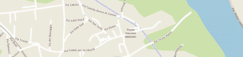Mappa della impresa agenzia la colomba di colombo margherita a CASTELLETTO SOPRA TICINO