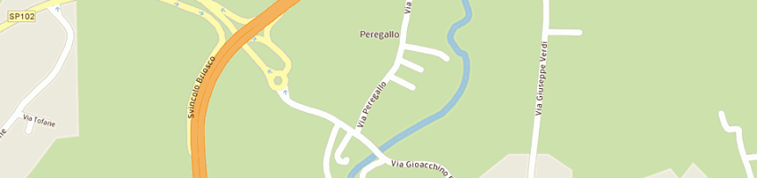 Mappa della impresa trattoria del ponte di marelli a BRIOSCO